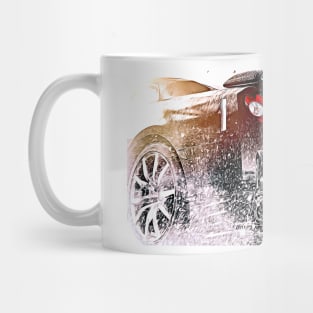 GTR Sportscar Print Mug